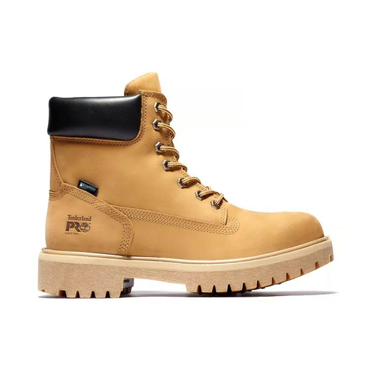Timberland 6 Inch Suede Work Boots Men boots Wheat 65030713