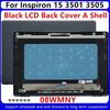 New For Kailxuling Inspiron 15 3501 3502 3505 LCD Back Cover Rear Lid 08WMNY 8WMNY 09F6PT 09F6PT / Front Bezel / Hinges 0MH2YM