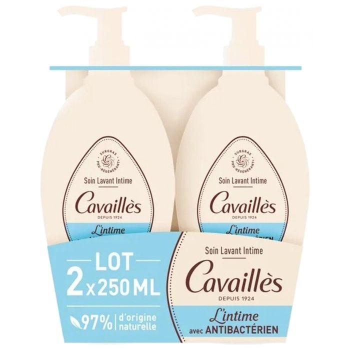 Rogé Cavaillès Soin Lavant Toilette Intime Antibactérien 2 x 250 ml