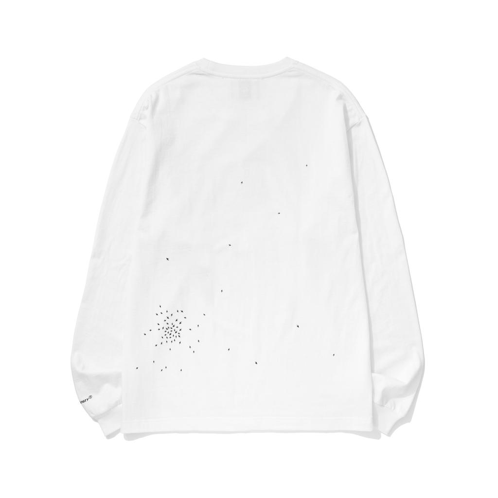 EXTRAORDINARY Cursor Drift Ls Tee Off White