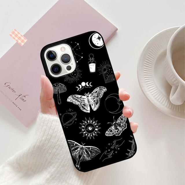 Witchy Goth Magic Phone Case For iPhone 17 Air 15 16 16e 11 12 13 14 Pro Max Cover For iPhone 17 Air Max Plus coque Fundas