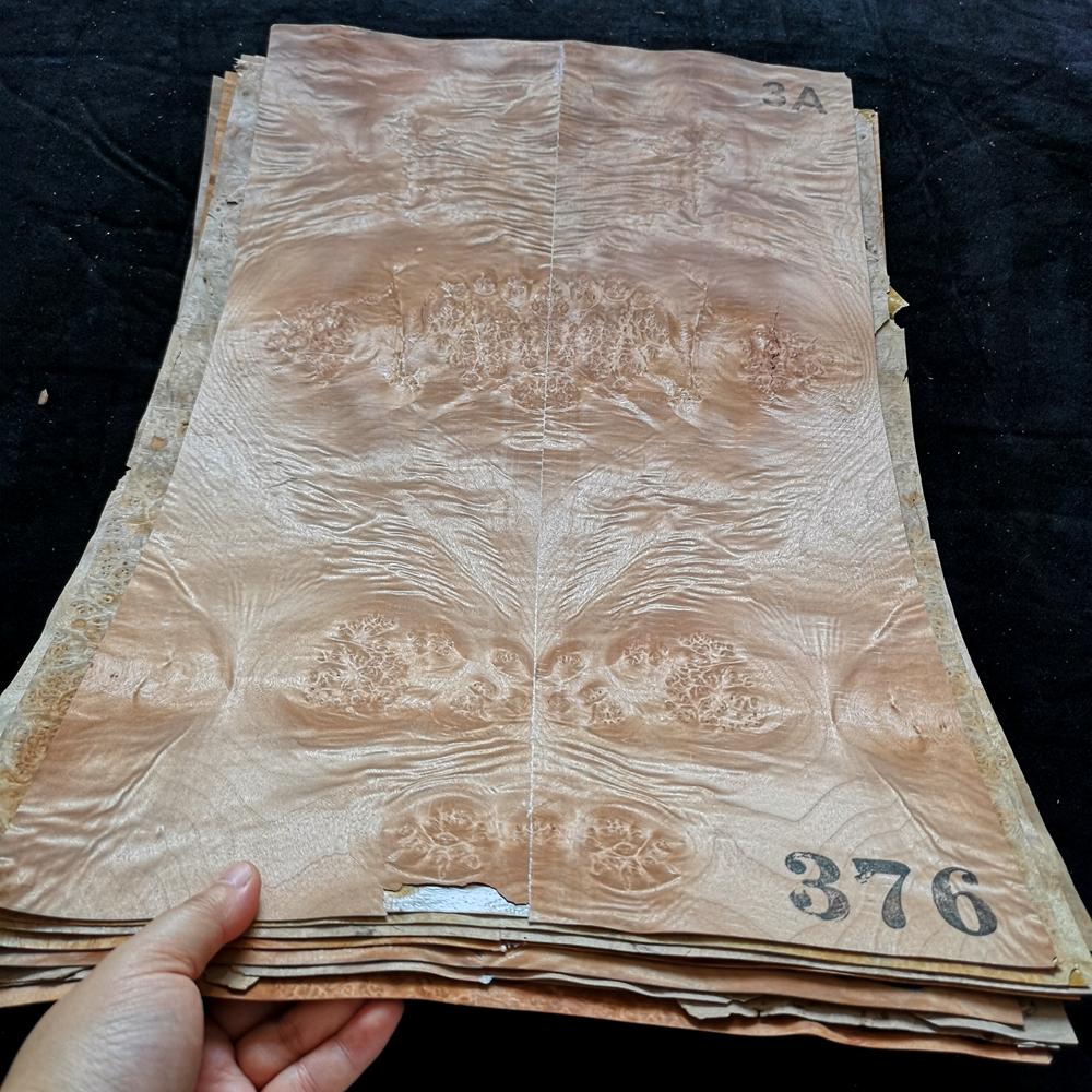 Maple Wood Guitar Fretboard Inlay Veneer Makeup Board Thickness Guitar Making Materials Accessories  Guitar Parts