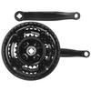Bicycle Crankset, Bike Crankset, 170mm Crank Arms, High Compatibility, Bicycle Repair Parts & Accessories, Metal Product, Ultra-lightweight, High Axle