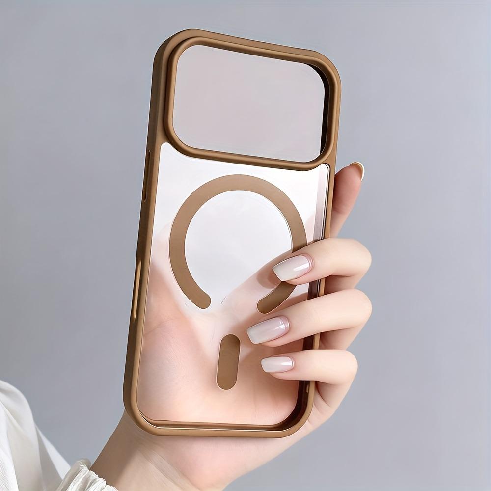 

Transparent Magnetic Phone Case For iPhone 17 16 15 14 12 13 Pro Max 16 Plus 17 Air For Magsafe Clear Cover For iPhone17 Pro Max iPhone 15