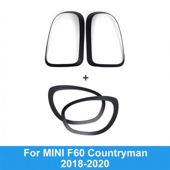 Car Eyebrow Head light Taillight Frame Rear Lamp Ring Cases Housing For Mini Cooper S JCW F60 Countryman Car Styling Accessories