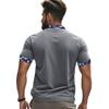 Summer Men Strap Corduroy Short Sleeve T-shirt Men