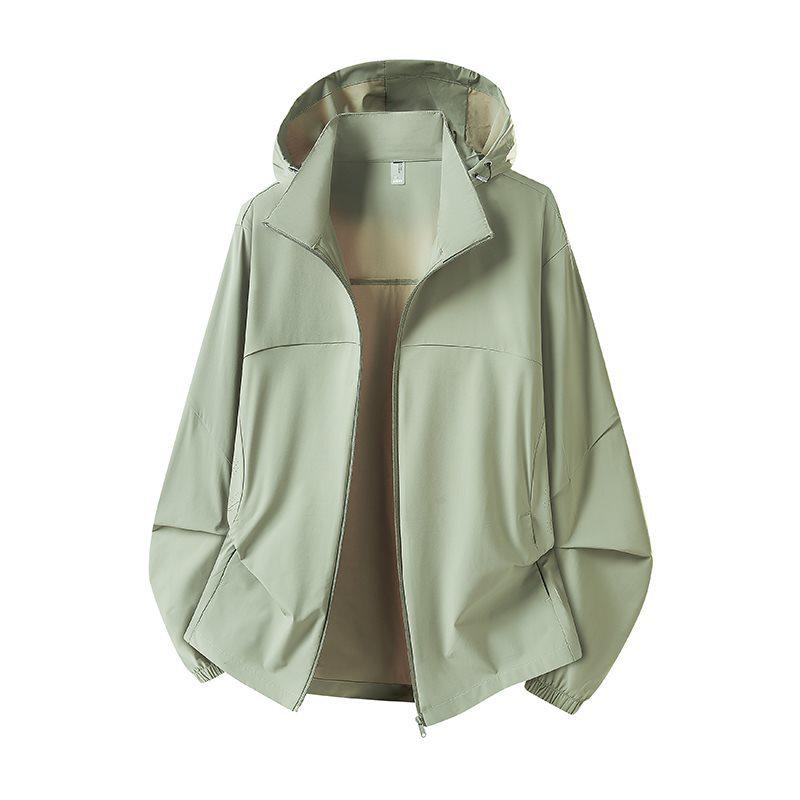 2026 Summer Men's and Couple's Anti-UV Skin Jacket - Versatile, Comfortable Ice Silk Spandex Fabric