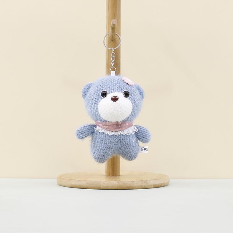 Bear Charming Keychain Plushie In Colorful Options For Kids And Adults
