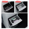 for Leapmotor B10 2025 2026 Car Armrest Box Rear Storage Tray Silicone Organizers Interior Accessories Tidying