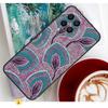 African Wax Fabric Case For Samsung Galaxy M15 M21 M31 M55 M56 M36 M16 M06 M13 M33 M53 M12 M32 M52 M14 M34 M54