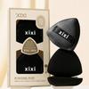 Xixi - Black Pineapple Triangle Powder Puff - 2pcs
