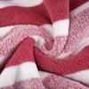 4 Piece Luxury Striped Towel Set - Quick-Dry & Highly Absorbent for Home, Hotel, Spa - Includes Bath, Hand & Washcloths