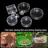 Acrylic Aerial Feeding Bowl Fish Shrimp Feeding Dish  for Fish and Shrimp Aquariums