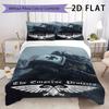 Set cu model cuvertură și fețe de pernă Warhammer 40K Decorațiune pentru casă Cadou de ziua de naștere (1 * husă de pilotă + 2 * fețe de pernă fără miez)