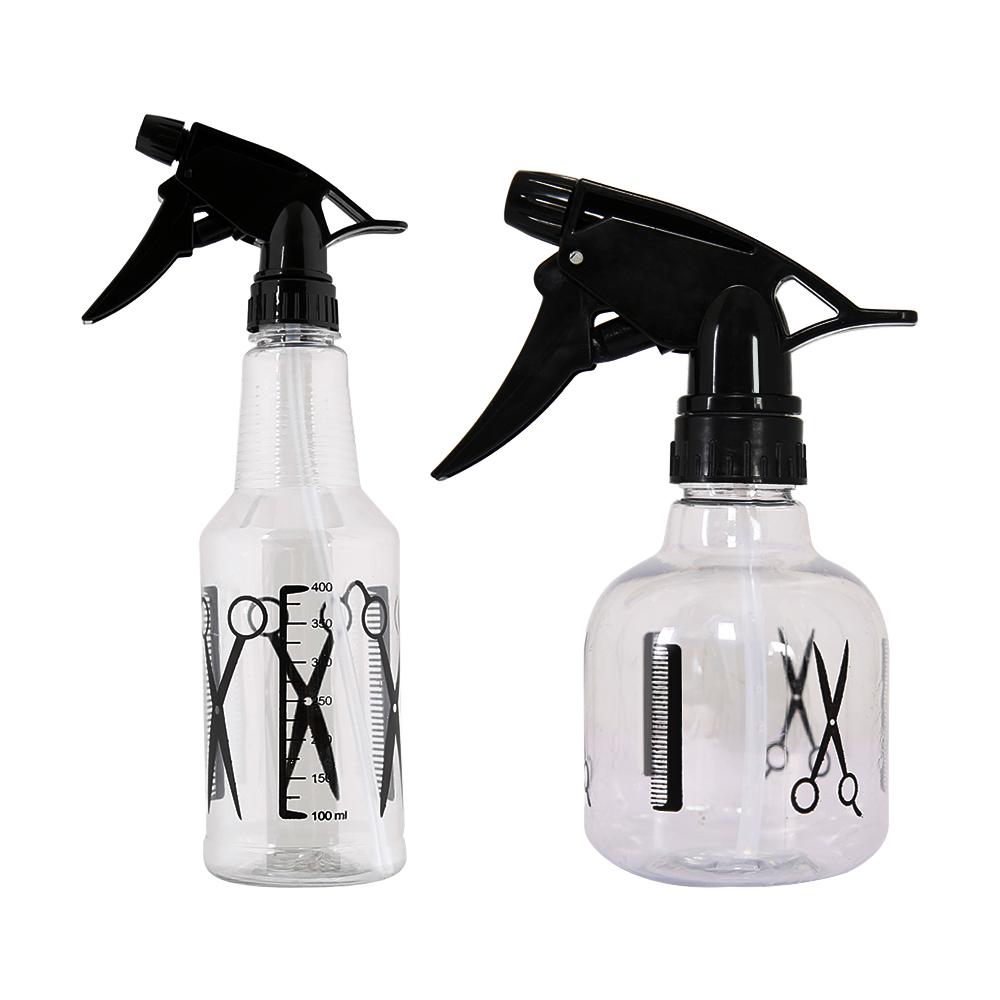 China Supplier Medicine PET 250ml Plastic Pump Sprayer Screen Printed Cosmetic Spray Bottle for Barbershop Hair Salon