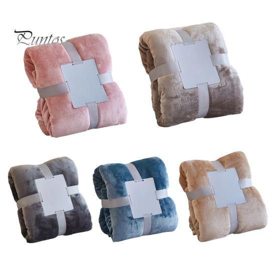 Lightweight Plush Blanket Solid Color Flannel Throw Blanket, for Bed, Portable Nap Sofa, Couch, Soft Fuzzy Sleeping All Seasons Warm