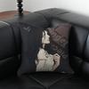 Anime Epic AAttack on TTitan Cushion Cover Pillow Case Antidustmite Invisible zipper silky short plush Sofa cushion