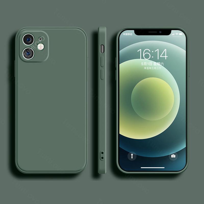 Liquid Silicone Case For Xiaomi Mi 11T 10T 11 Lite 5G NE Ultra 12X 12 Poco X4 F4 GT M4 Pro X3 NFC F3 Soft Shockproof Full Cover