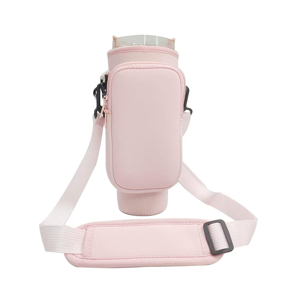 1PC Outdoor Multi-Functional Shoulder Strap Cup Sleeve, Adjustable Shoulder Strap Water Bottle Sleeve, Ice King Cup