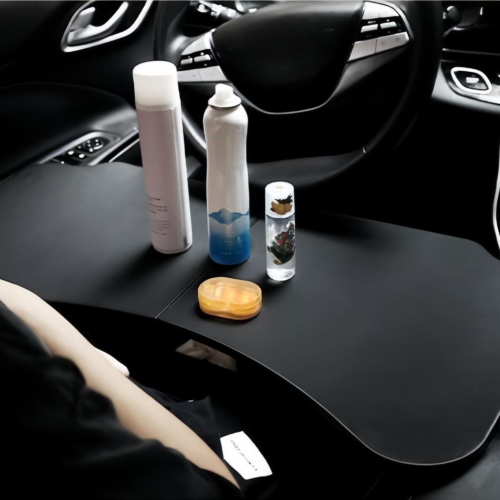 Car Table Steering Wheel Food Tray Steering Wheel Desk Stand Mount Portable Foldable Holder Laptop Computer Desk Stand Seat Tray