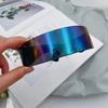 Sense of Science and Technology Integrated Women Men Sunglasses Laser Eyeglasses  Mirrored Lens Eyewear Unisex Sun Glasses