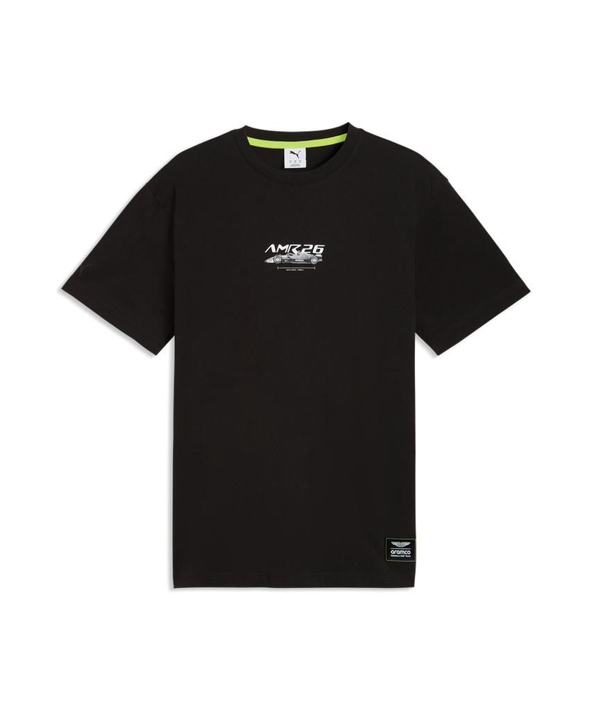 PUMA Amf1 Graphic Tee 2 (Regular) - Black / 635388-01