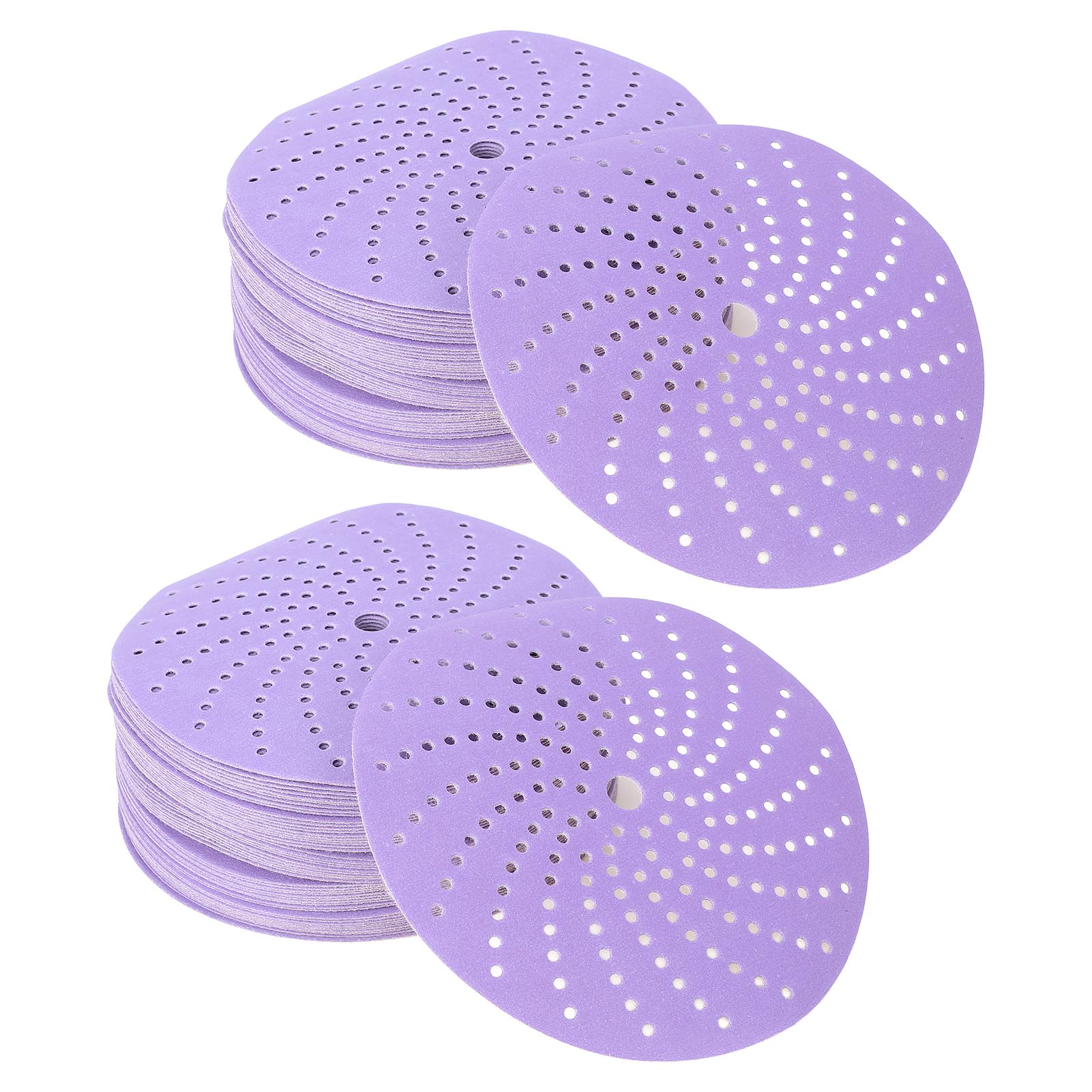 

100 шт. Керамические шлифовальные диски с несколькими отверстиями на липучке для эксцентриковой шлифмашинки