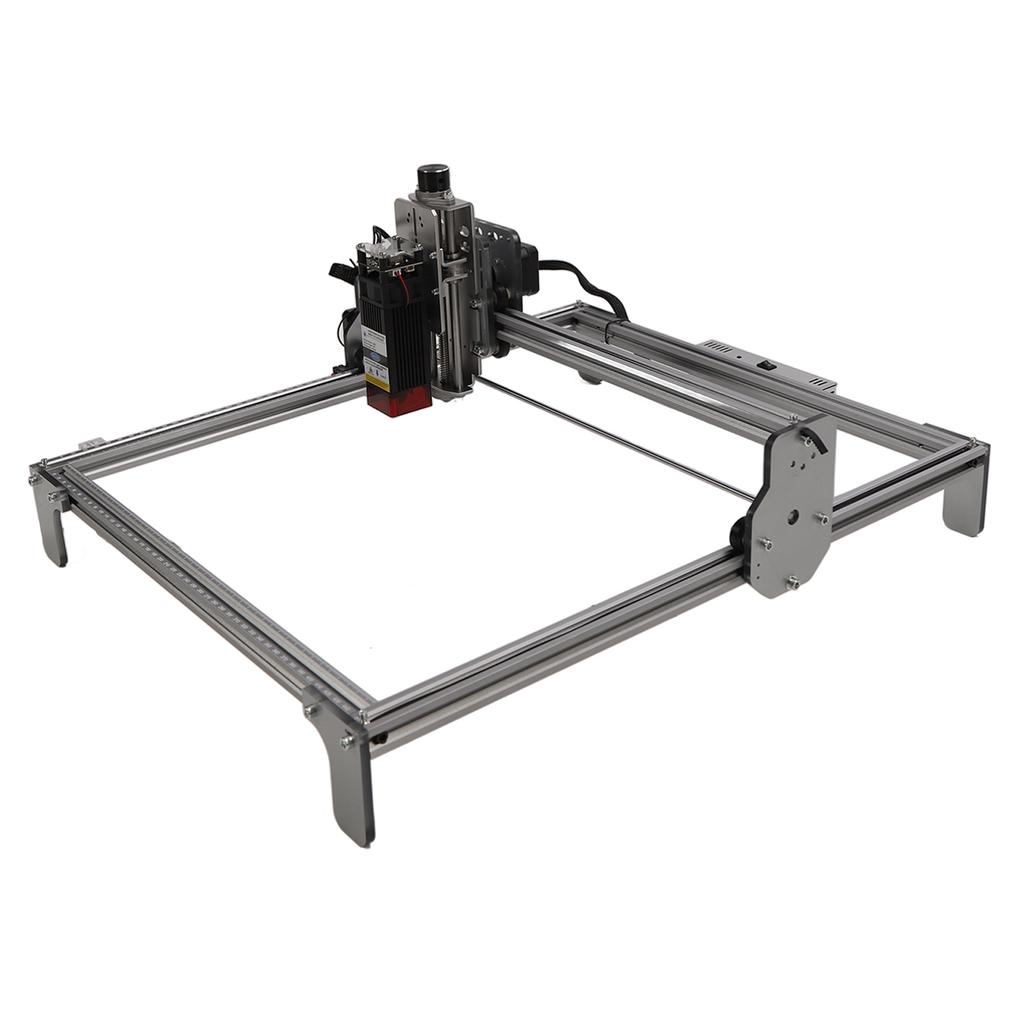 Graveur Laser 20W Zone de Coupe 420 X 400mm Alliage d'Aluminium Acrylique Machine de Gravure Laser 100‑240V Prise US
