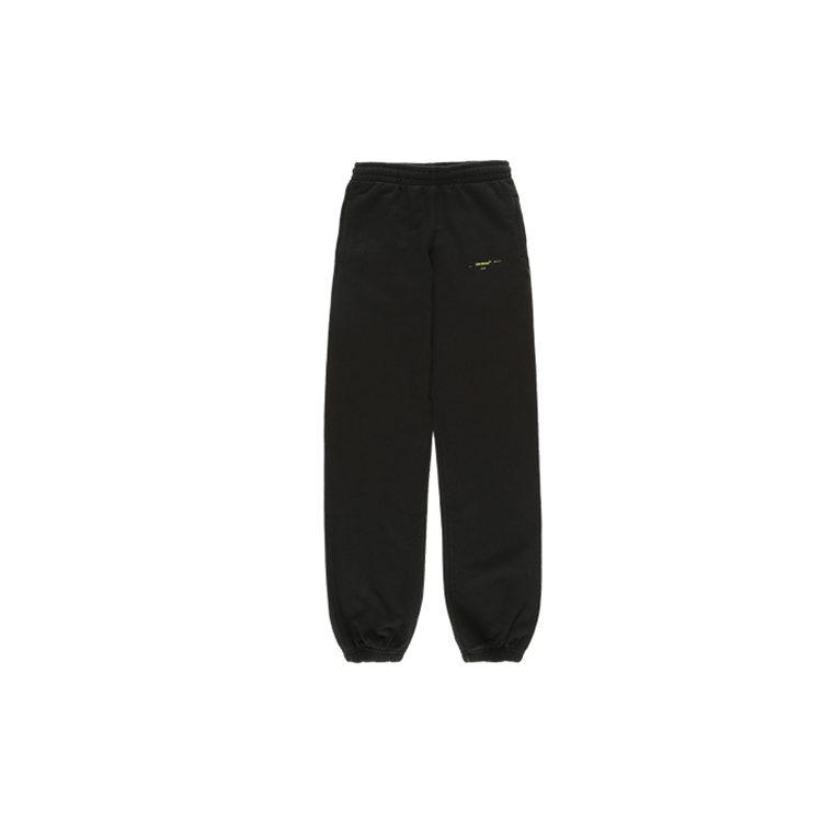 OFF WHITE FW19 Knitted Sweatpants Men's Black OMCH020F19E300101060