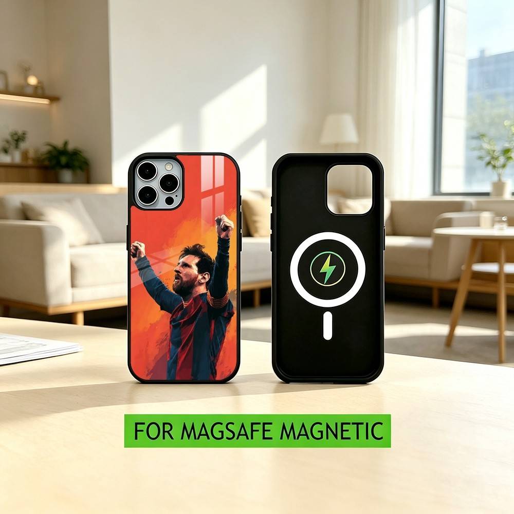 LIONEL Leo Messi-i F-Football  Phone Case For iPhone17,16,15,14,13,12,11 Plus,Pro Magnetic For Magsafe Wireless Charging