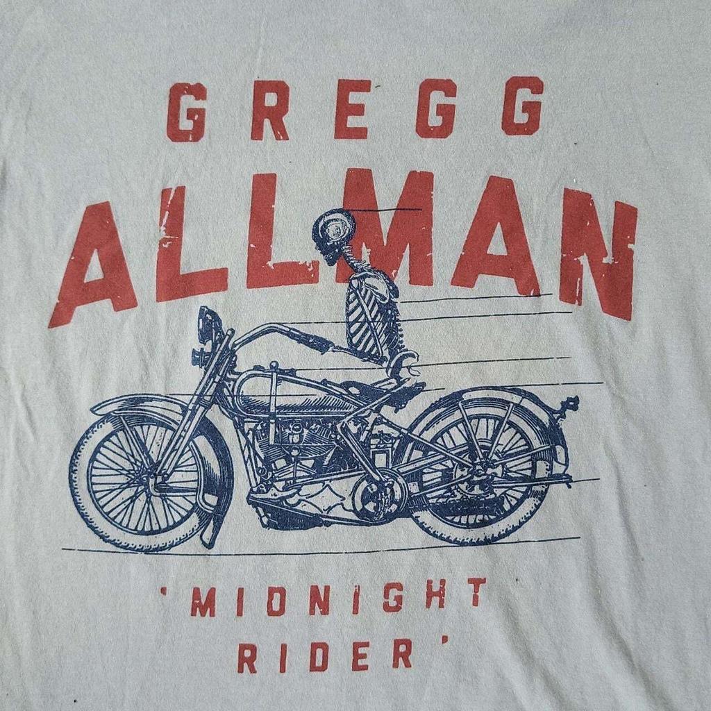 26 Gregg Allman Midnight Rider Band Collection Taglie S-5XL Maglietta TMB2419 Maglietta Unisex