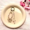 Exquisite Korean Butterfly Crystal Phone Lanyard & Beaded Bracelet
