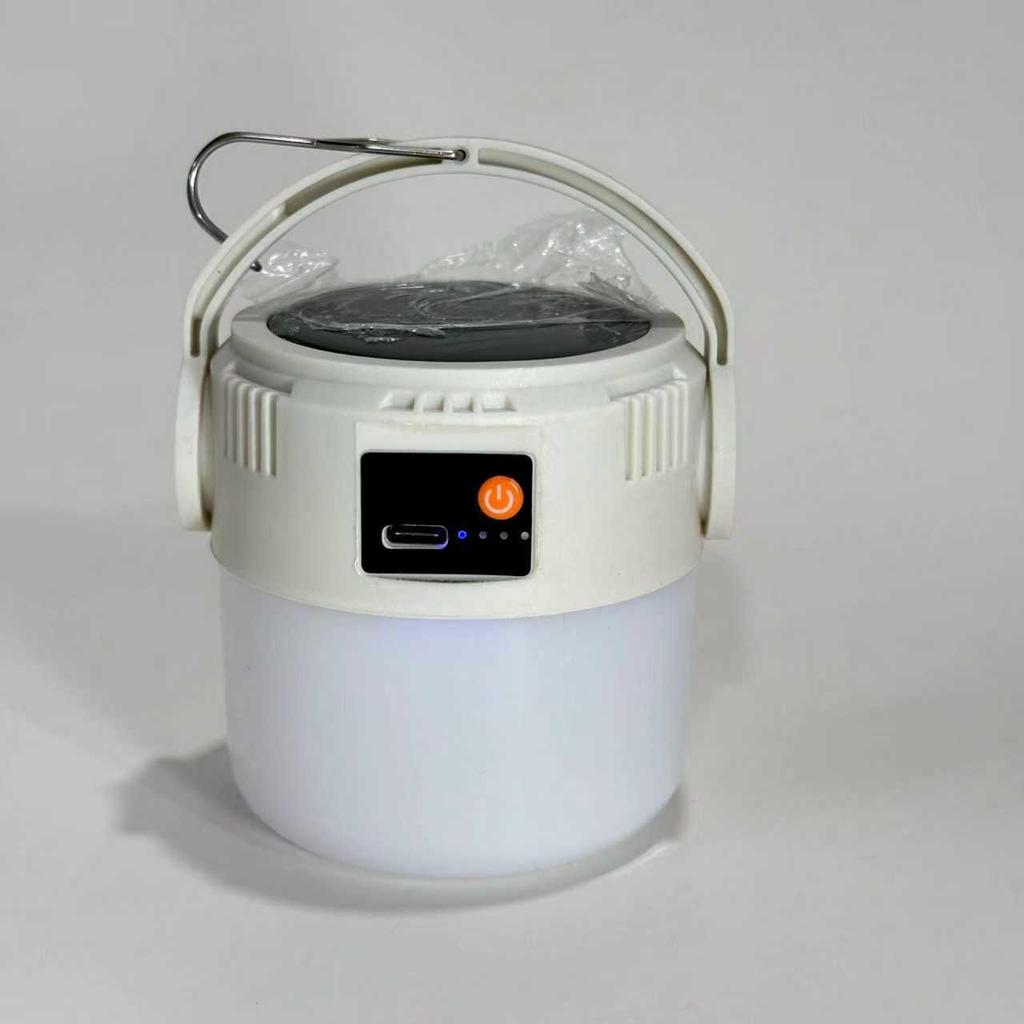 Solar-Powered Camping Light: Long-Lasting Battery, Perfect for Night Markets, Tents, Power Outages, and Emergencies.