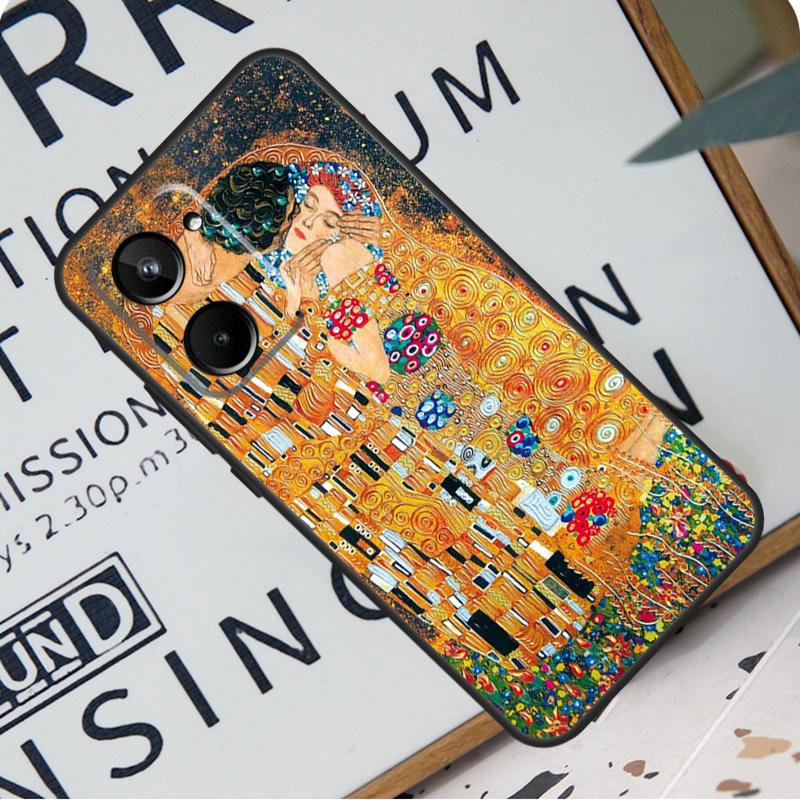 Gustav Klimt For Realme 12 Pro Plus 9 10 11 GT5 C51 C31 C67 C55 C53 C35 C33 C30 C21Y C25s GT Neo 6 Case