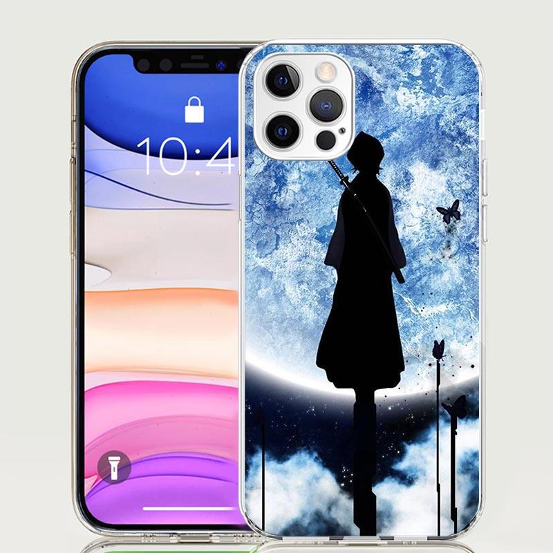 

Bleach Kuchiki Rukia Phone Case for Apple iPhone 17 Air 16 15 Plus 14 + 13 Mini 12 11 Pro Max 7 8 SE 16Max Soft Shell Cover Coqu iPhone 13 Pro Max