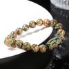 Tibetan Agate Barrel Beads Bracelet Women Men Retro Yoga Jewelry Gift