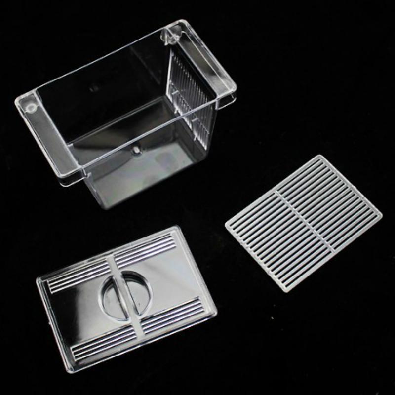 Self-floating Fry Box Double Hatchling Box Guppy Disease Fish Isolation Box Betta Fish Box Propagator
