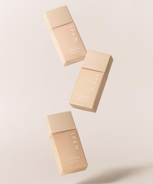 [IPKN] Clear Fit Foundation 40ml (3 Shades) with 10 Puffs