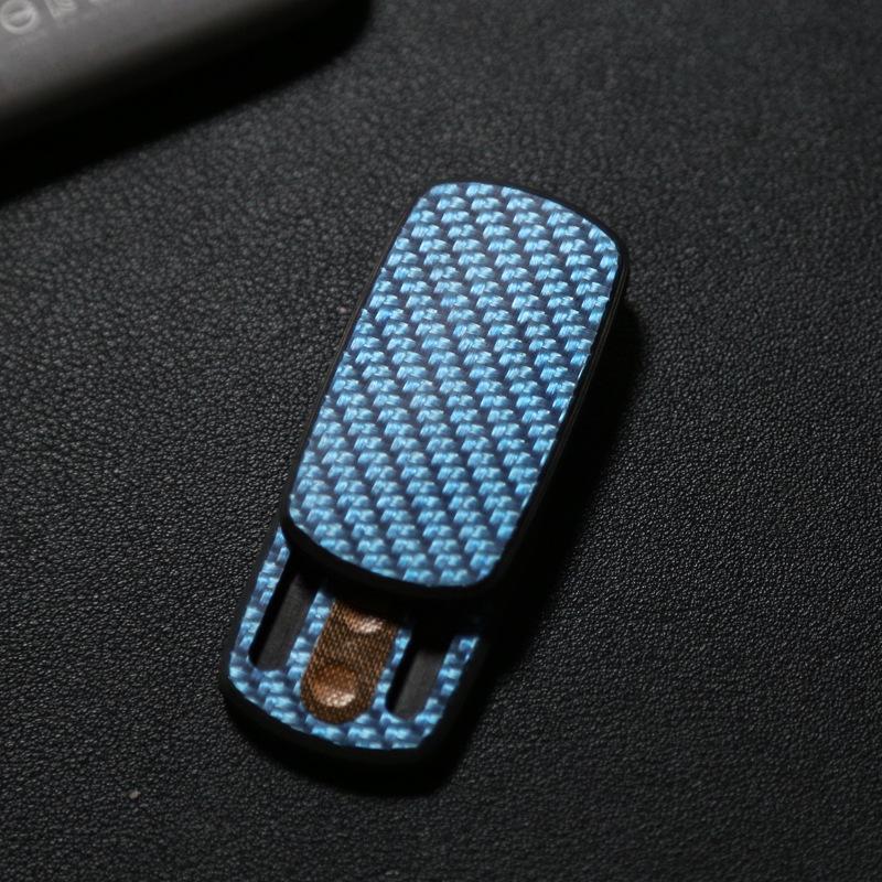 

Carbon Fibre Edc Magnetic Push Card Pushing Plate Mechanical Slider Coin Relieve Stress Relief Toy Antistresse Mini Fidget