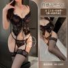 Sexy lingerie sexy lace babes one-piece suit pure desire hollowed-out straps hot waist uniform temptation