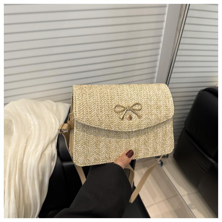 

Персонализированный бант тренд плетения новая повседневная мода кроссбоди на плечо маленькая квадратная женская сумка хаки