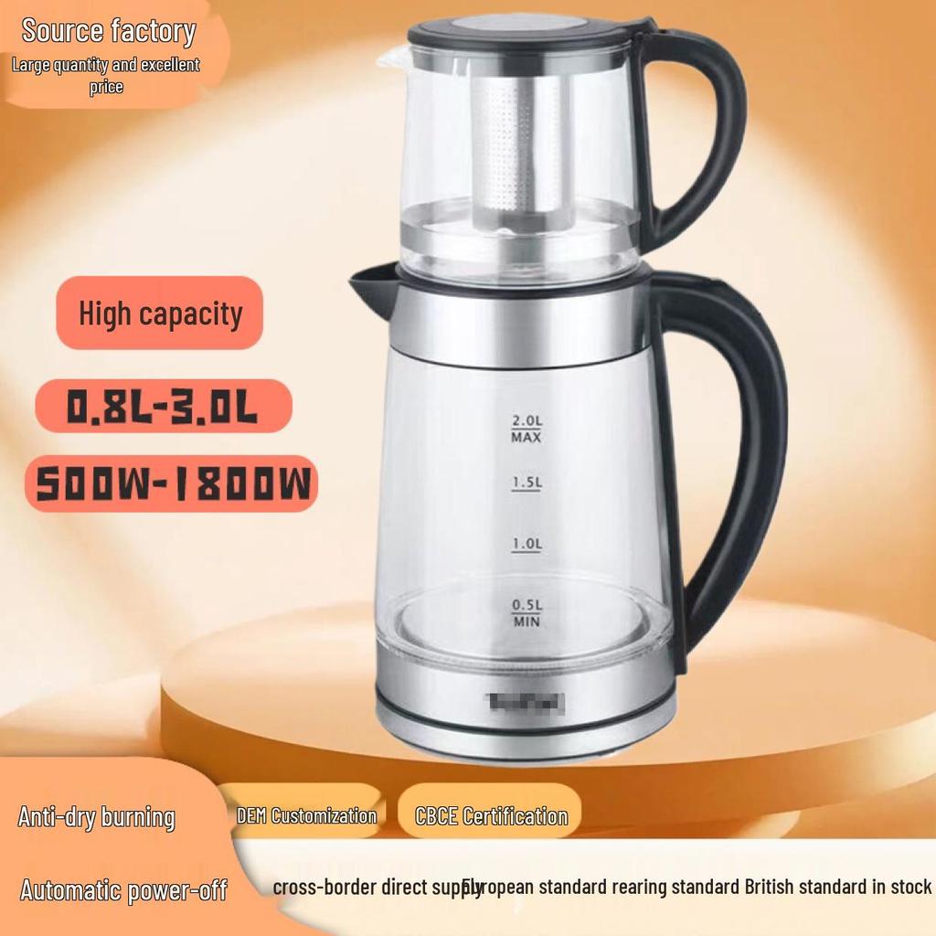 Kuangxian Wanlida Large Capacity Stainless Steel Insulated Electric Kettle for Home or Student Use