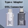 High Speed Type C OTG Adapter Portable 2 in 1 Type-c Adapter  Mobile Phone/Tablet