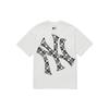 New MLB T Shirts Unisex White 3ATSO0324-50WHS