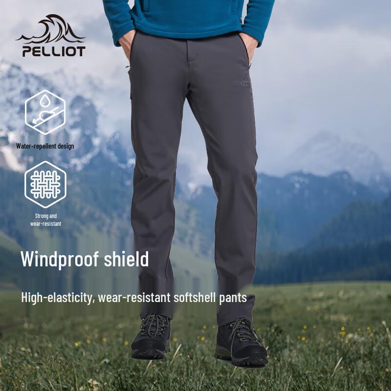 PELLIOT Waterproof Windproof Thermal Outdoor Softshell Pants