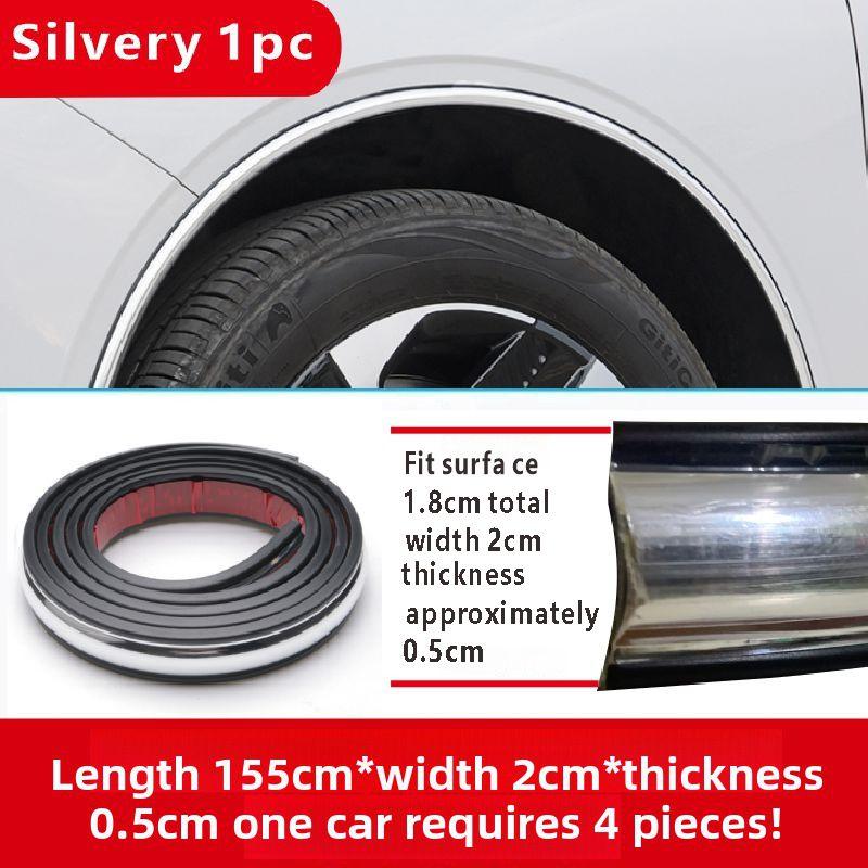 For BMW X1 E84 X3 F25 X4 F26 X5 E70 F15 X6 E71 E72 F16 Car Wheel Arches Wing Expander Anti-collision Anti wear Strip Accessories