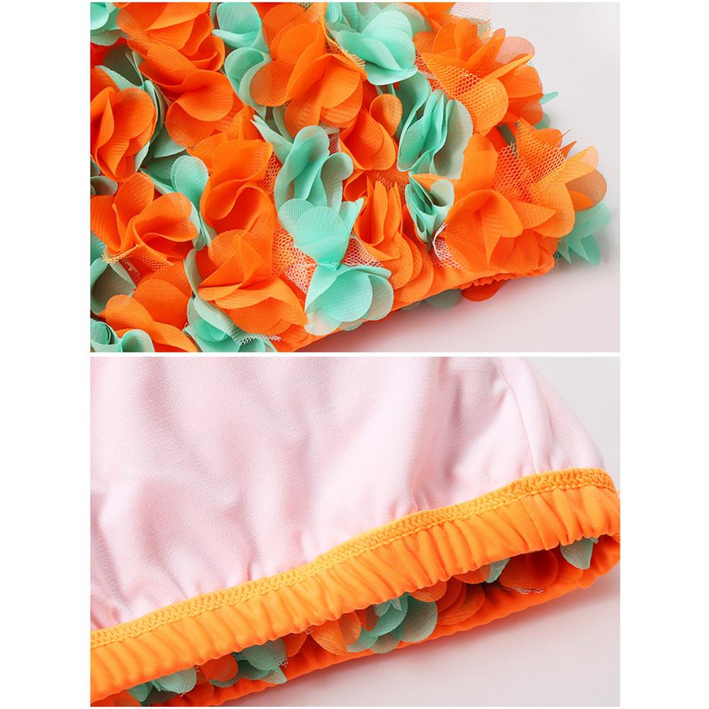 Damen 3D Blumen Design Badekappe Wasserdicht Elastisch Weich Bade Duschhaube für Damen Tauchen Schwimmen Strandkappe Badezimmerzubehör