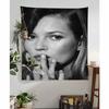 Kate Moss Modern Art Tapestry Wall Hanging Cheap Hippie Wall Hanging Bohemian Wall Tapestries Mandala Wall Hanging Sheets