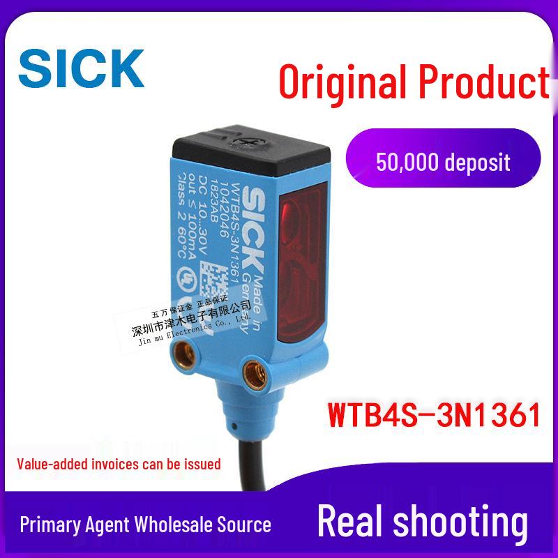 Genuine WTB4S-3N1361 1042046 Photoelectric Sensor with Reflective Background Suppression WTB4S-3N1361