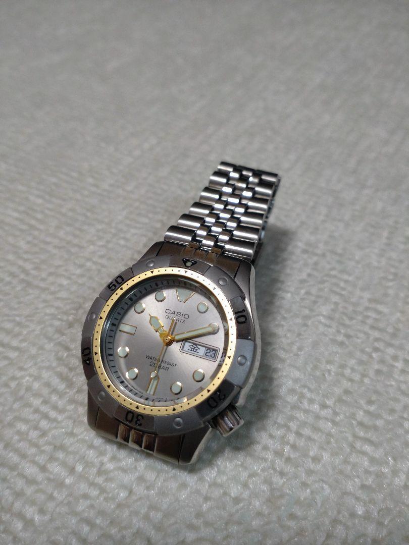 

[USED] CASIO Silver Diver s Watch